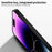 PINWUYO PC Series for iPhone 15 Pro PC Phone Case Matte Phone Cover with Magnetic Ring Holder - Black - 3