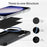 Liquid Series for Samsung Galaxy S23 FE Magnetic Phone Case Rubberized TPU Back Cover - Black - 2