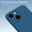 PINWUYO For iPhone 15 Plus Anti-Scratch Back Case Precise Cutouts Soft TPU Phone Cover - Dark Blue - 5