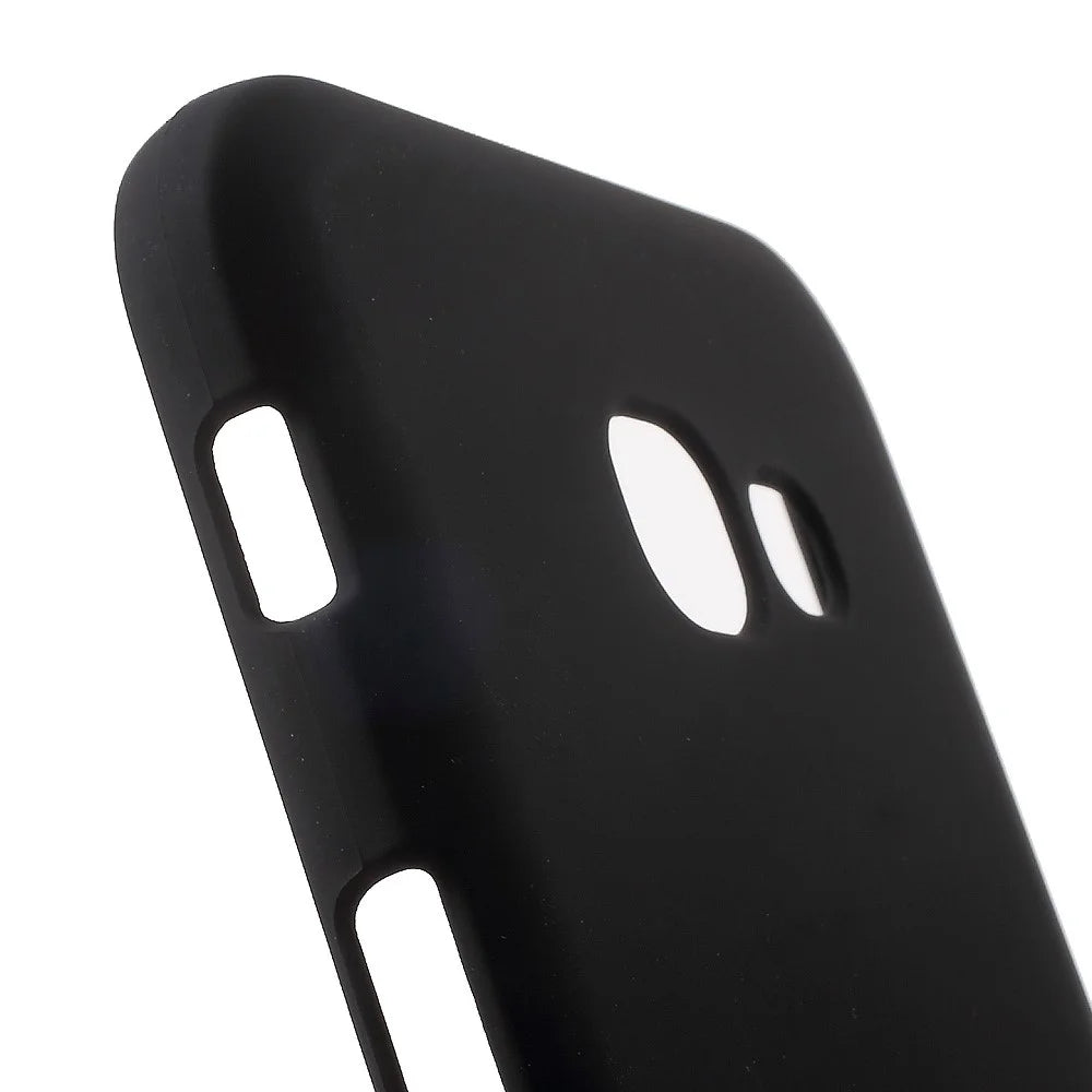 Rubberized Hard PC Case for Samsung Galaxy A5 (2017) - Black - 6