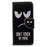 For Samsung Galaxy S8 Patterned Wallet Leather Protective Case - Do Not Touch My Phone - 1