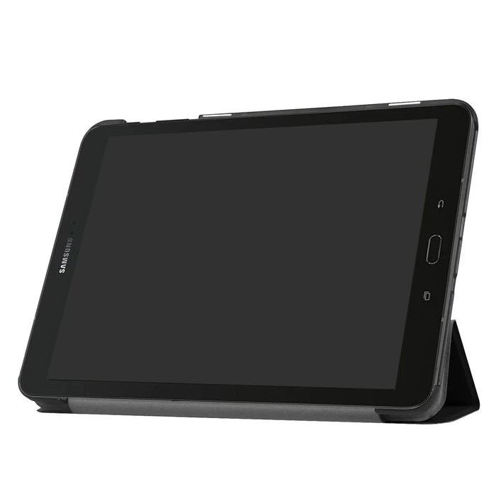 Tri-fold Flip Leather Stand Case for Samsung Galaxy Tab S3 9.7-inch T820 - Black - 5