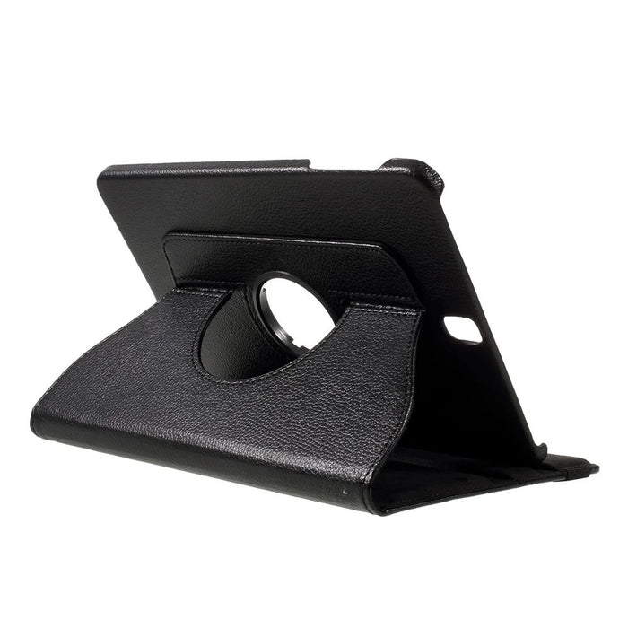 Litchi Texture 360 Degree Rotary Stand Leather Case for Samsung Galaxy Tab S3 9.7" T820 - Black - 6