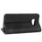 Genuine Split Leather Card Holder Stand Flip Case for Samsung Galaxy S8 Plus G955 - Black - 5