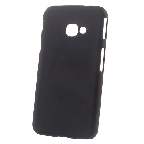 Rubberized Hard Plastic Case for Samsung Galaxy Xcover 4s / Xcover 4 - Black - 1