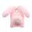 Bunny Design Rhinestone Warm Fur TPU Mobile Casing for Samsung Galaxy J3 (2017) (EU Version) - Pink - 2