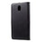 Imprint Tree Owl Magnetic Wallet PU Leather Stand Case for Samsung Galaxy J7 (2017) EU / Asia Version - Black - 2