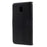 Imprint Tree Owl Leather Wallet Cover for Samsung Galaxy J3 (2017) EU Version - Black - 2