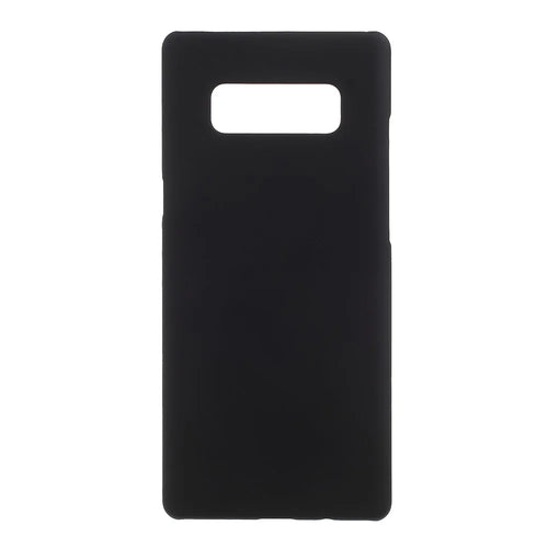 Rubberized PC Hard Shell for Samsung Galaxy Note 8 - Black - 1