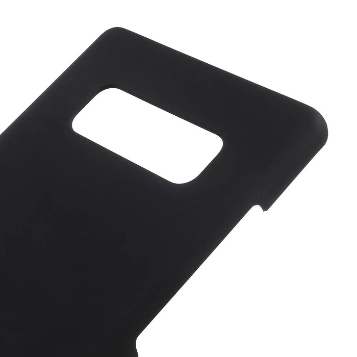 Rubberized PC Hard Shell for Samsung Galaxy Note 8 - Black - 4