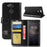 Crazy Horse Wallet Leather Cell Phone Case for Sony Xperia XA2 - Black - 2