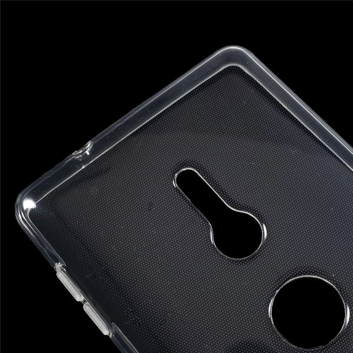 10PCS/Set Clear TPU Mobile Phone Case with Non-slip Inner for Sony Xperia XZ2 - Transparent - 3