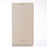 VILI DMX Cross Texture Card Holder Leather Casing with Stand for Sony Xperia XZ3 - Gold - 2