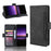 Wallet Stand Leather Protective Phone Case for Sony Xperia 1 - Black - 1