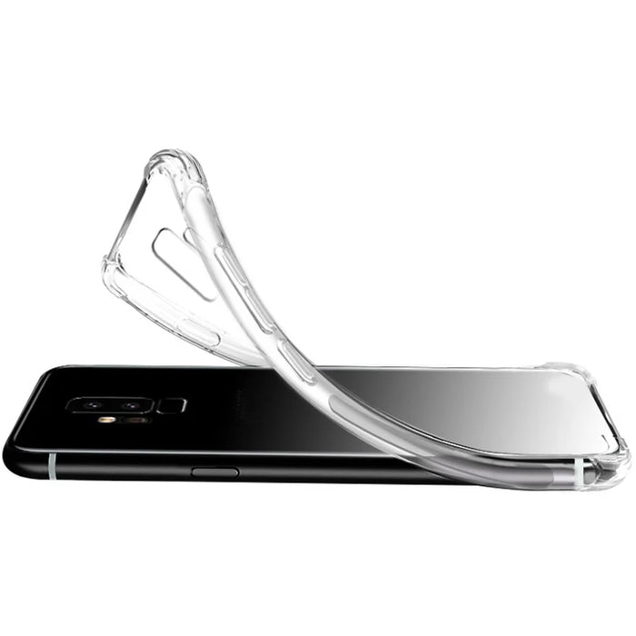 IMAK Silky Anti-drop TPU Soft Case + Explosion-proof Screen Film for Sony Xperia 5 - Transparent - 2