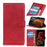 Matte PU Leather Wallet Stand Phone Cover for Sony Xperia 10 II - Red - 1