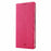 VILI DMX Cross Texture Card Holder Leather Stand Shell for Sony Xperia 1 II - Rose - 3
