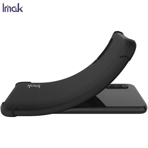 IMAK Silky Anti-drop TPU Soft Shell Cover + Screen Film for Sony Xperia 1 II - Matte Black - 2