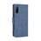 Wallet Stand Flip Leather Phone Case with Multiple Card Slots for Sony Xperia L4 - Blue - 6