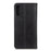 Litchi Skin Auto-absorbed Split Leather Cell Phone Case for Sony Xperia 5 II - Black - 3