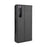 Auto-absorbed Retro Case Leather Phone Cover with Stand Wallet for Sony Xperia 5 II - Black - 7