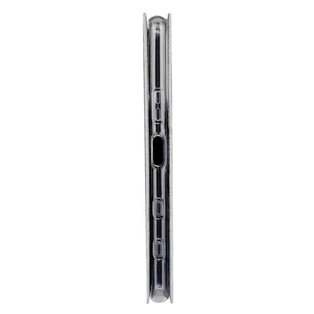 VILI DMX Cross Texture Card Slot Stand Leather Case for Sony Xperia 5 II - Grey - 6