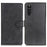 Wallet Phone Case for Sony Xperia 10 III 5G Scratch Resistant Leather Phone Shell Shockproof Flip Protective Cover - Black - 1