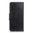 Well-Protected Crazy Horse Texture PU Leather Stand Protector Cover for Sony Xperia 10 III 5G - Black - 3