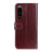 Crazy Horse Texture Leather Wallet Stand Cellphone Shell Case for Sony Xperia 5 III 5G - Brown - 5