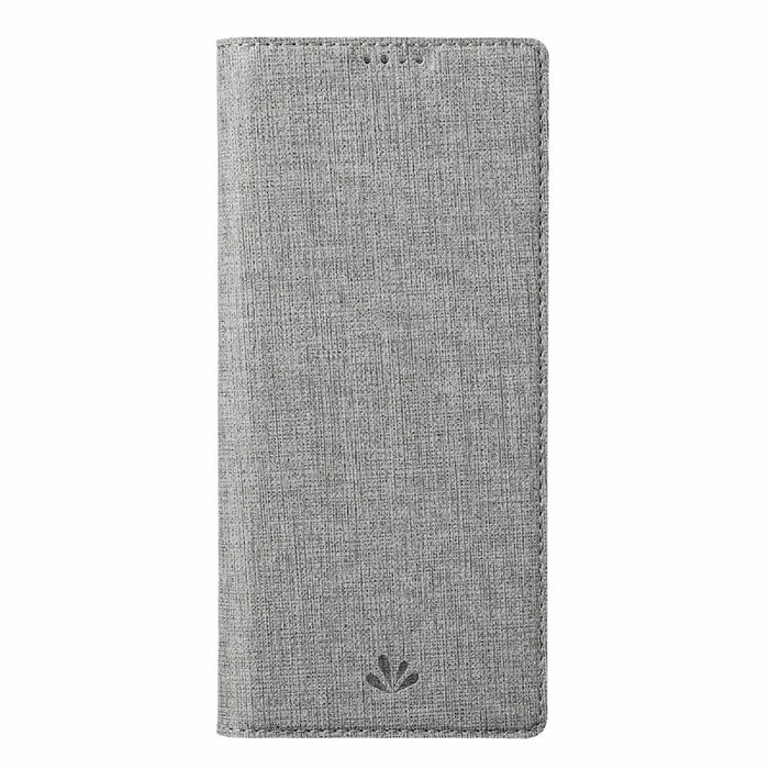 VILI DMX Series Leather Protector Card Holder Cover with Stand for Sony Xperia 5 III 5G - Grey - 7