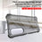 IMAK Airbag Shock-resistant TPU Soft Mobile Phone Case Cover with Screen Protector for Sony Xperia 5 III 5G - Transparent Black - 3