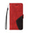 For Sony Xperia 1 III 5G Leather Case Wallet Stand Color Splicing Phone Cover - Red - 2