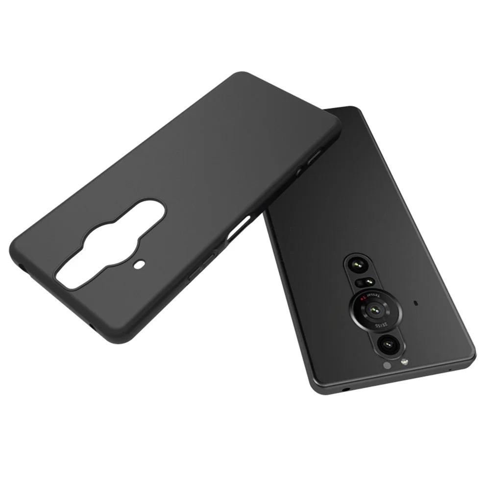 10Pcs/Pack Double-sided Matte Soft Flexible TPU Back Protective Cover for Sony Xperia Pro-I - 6