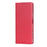 For Sony Xperia Pro-I PU Leather Magnetic Absorption Case Silk Texture Full Protection Stand Flip Folio Wallet Cover with Strap - Red - 2