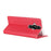 For Sony Xperia Pro-I PU Leather Magnetic Absorption Case Silk Texture Full Protection Stand Flip Folio Wallet Cover with Strap - Red - 5