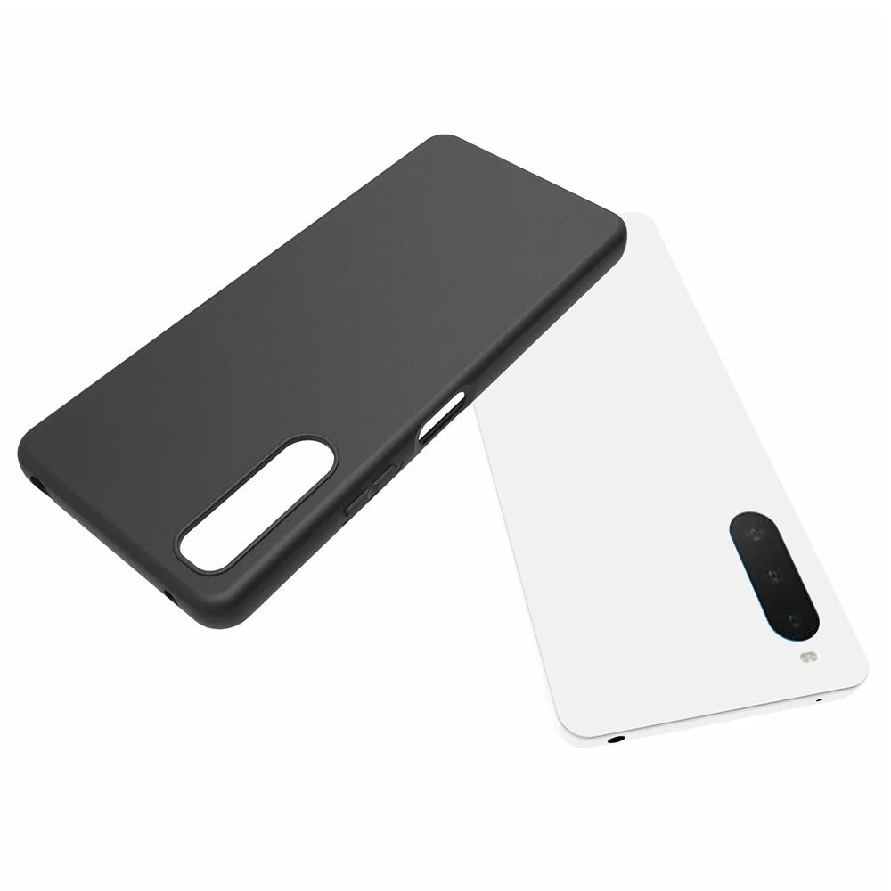 10Pcs/Pack Soft TPU Phone Shell Bag for Sony Xperia 10 IV, Dual-sided Matte Anti-fingerprint Shockproof Mobile Phone Case - 6
