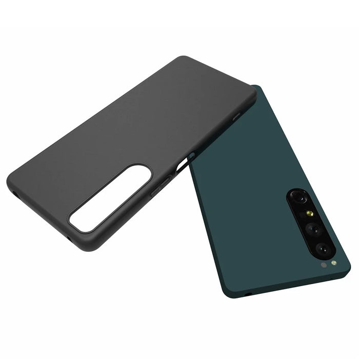 10Pcs/Pack Dual-sided Matte Phone Case for Sony Xperia 1 IV, Ultra-slim Anti-drop TPU Back Cover - 6