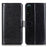 For Sony Xperia 1 IV Leather Protective Cover Crazy Horse Texture Wallet Function Horizontal Stand Flip Case - Black - 1