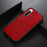 For Sony Xperia 10 IV Phone Case Crocodile Texture Genuine Cowhide Leather Coated PC + TPU Shockproof Cover - Red - 2