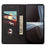 For Sony Xperia 10 IV Skin-touch Feeling Case Splicing PU Leather+TPU Anti-drop Stand Wallet Cover - Black - 2