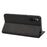 For Sony Xperia 10 IV Skin-touch Feeling Case Splicing PU Leather+TPU Anti-drop Stand Wallet Cover - Black - 4