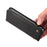 For Sony Xperia 10 IV Skin-touch Feeling Case Splicing PU Leather+TPU Anti-drop Stand Wallet Cover - Black - 5