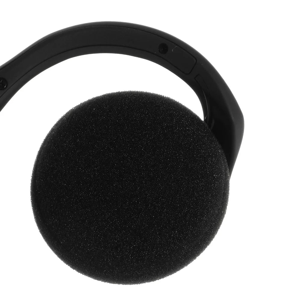 A6 Sports Bluetooth-compatible 4.0 Stereo Headset Neckband Headphones Hands-free Earphone with Mic - Black - 3