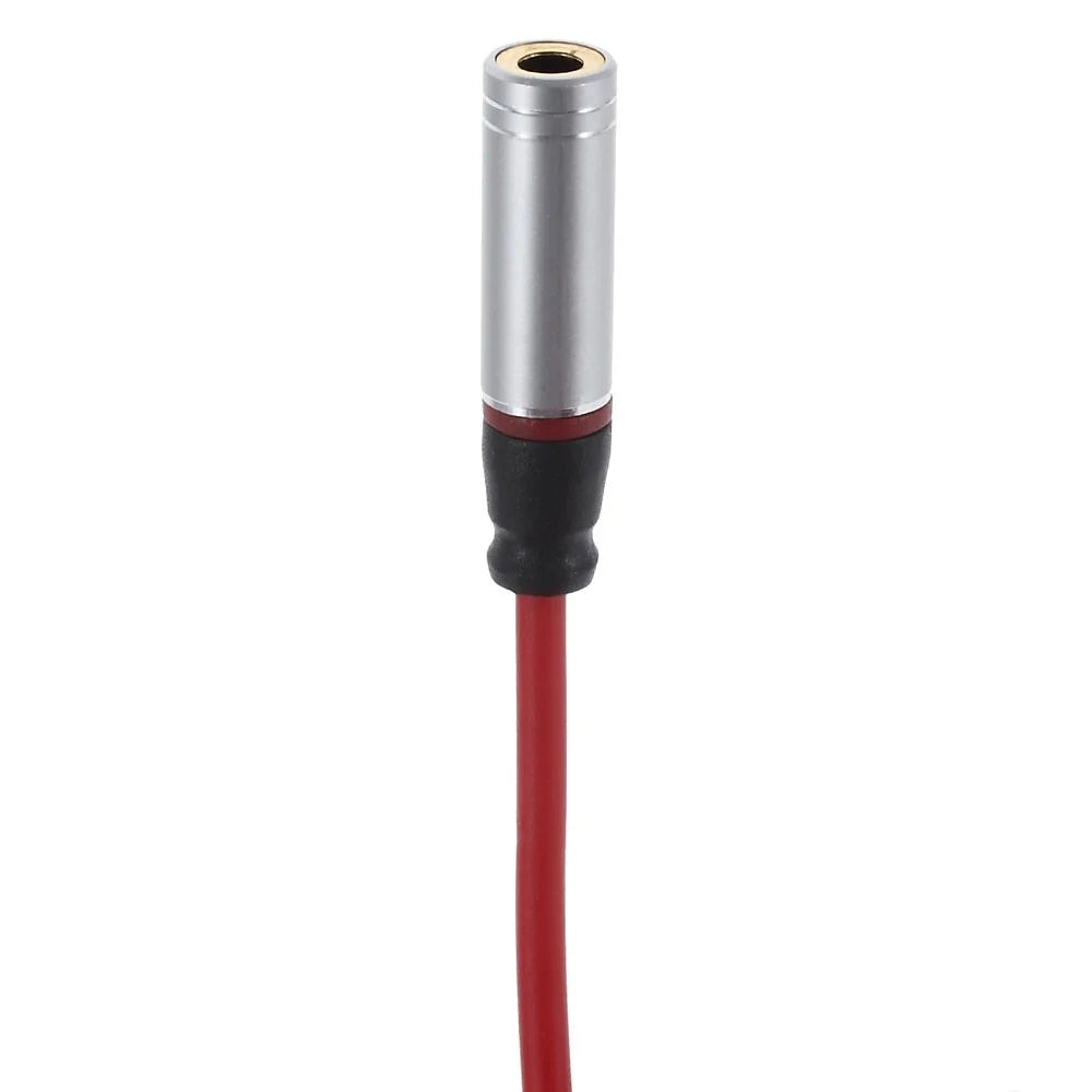3.5mm Male to Female Extension Audio Cable for iPhone Samsung LG etc - Red - 2