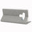 VILI DMX Cross Surface Leather Card Holder Phone Case for LG G8s ThinQ - Grey - 7