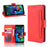 Wallet Leather Stand Phone Cover Case for LG K20 (2019) - Red - 1