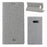 VILI DMX Cross Texture Leather Stand Case with Card Slot for LG G8X ThinQ / V50s ThinQ - Grey - 1