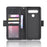 Stand PU Leather Cover with Multiple Card Slots for LG K61 - Black - 5