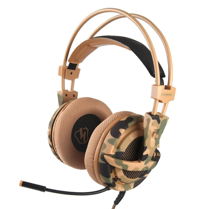 LETTON L1 3.5mm Jack Stereo Sound Over-ear Headphone with Microphone Volume Control - 1