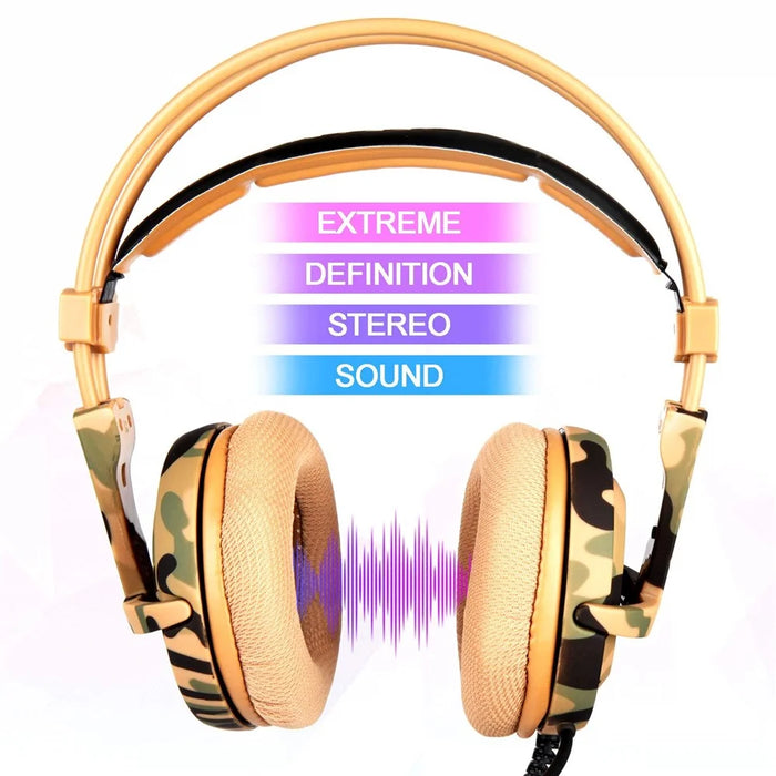 LETTON L1 3.5mm Jack Stereo Sound Over-ear Headphone with Microphone Volume Control - 3